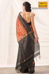 Brown Silk Weaving Saree with Traditional Rich Design | Luxury Ethnic Saree