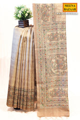 Tussar Printed Saree