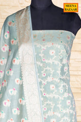 Pista Cotton Weaving Unstitched Suit Set