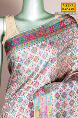 Tussar Silk Weaving Saree Elegant Traditional Silk Saree