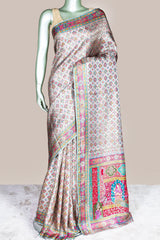 Tussar Silk Weaving Saree Elegant Traditional Silk Saree