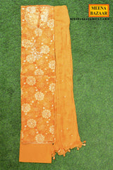 Mustard Suit Set with Dupatta