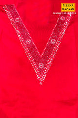 Rani Cotton Embroidered Suit Piece – Elegant Everyday Ethnic Wear