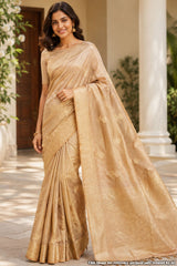 Tapasya Tussar Silk Weaving Saree