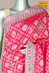 Royal Rani Khaddi Saree – Elegant Traditional Drape