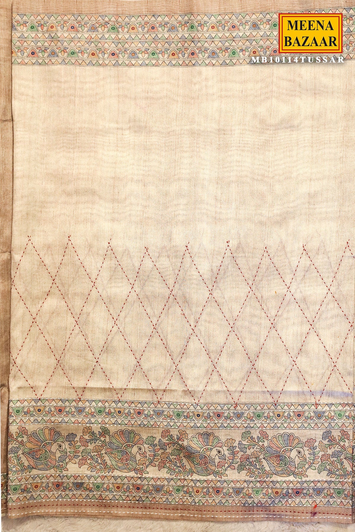 Tussar Printed Saree