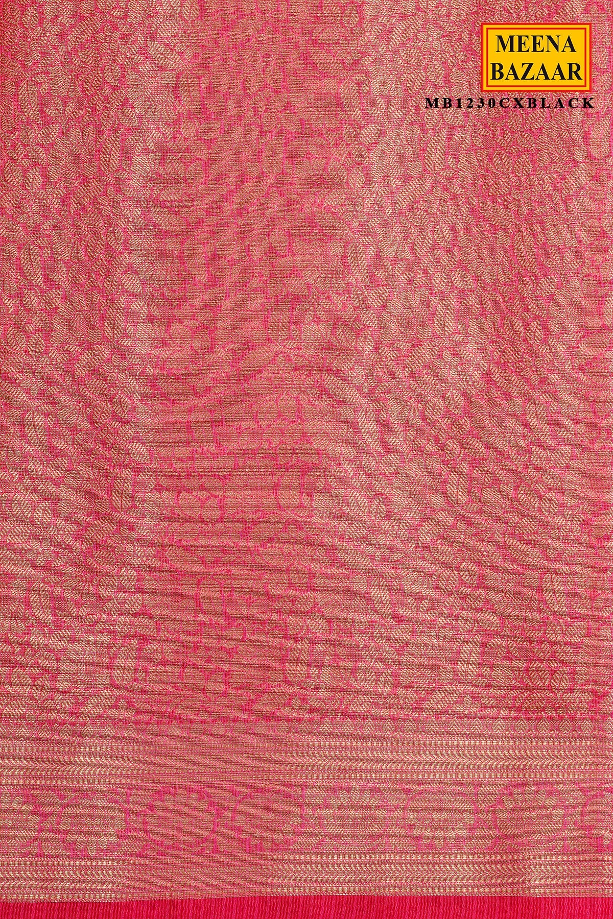 Pink Jal Woven Cotton Saree