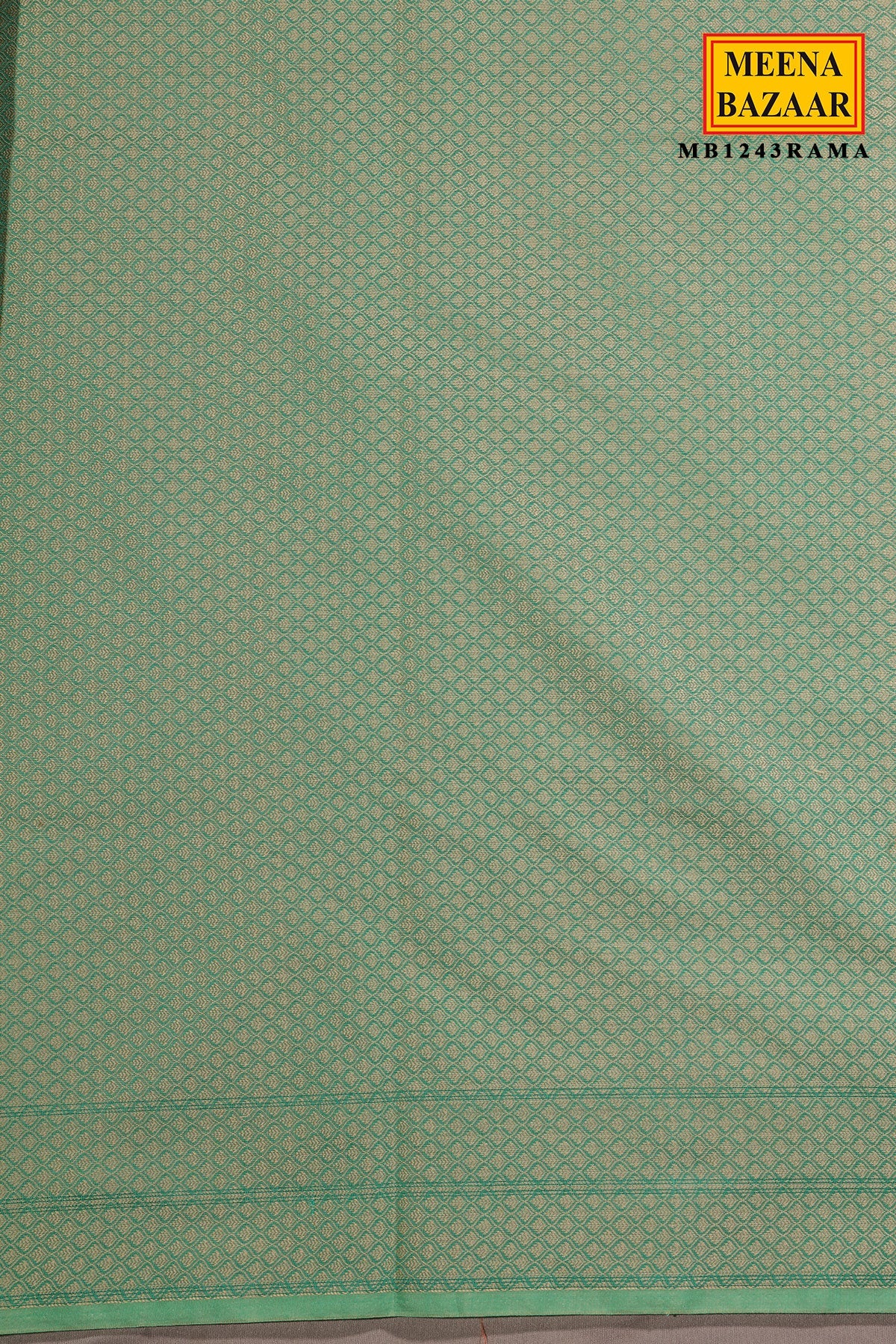Rama Buti Woven Cotton Saree