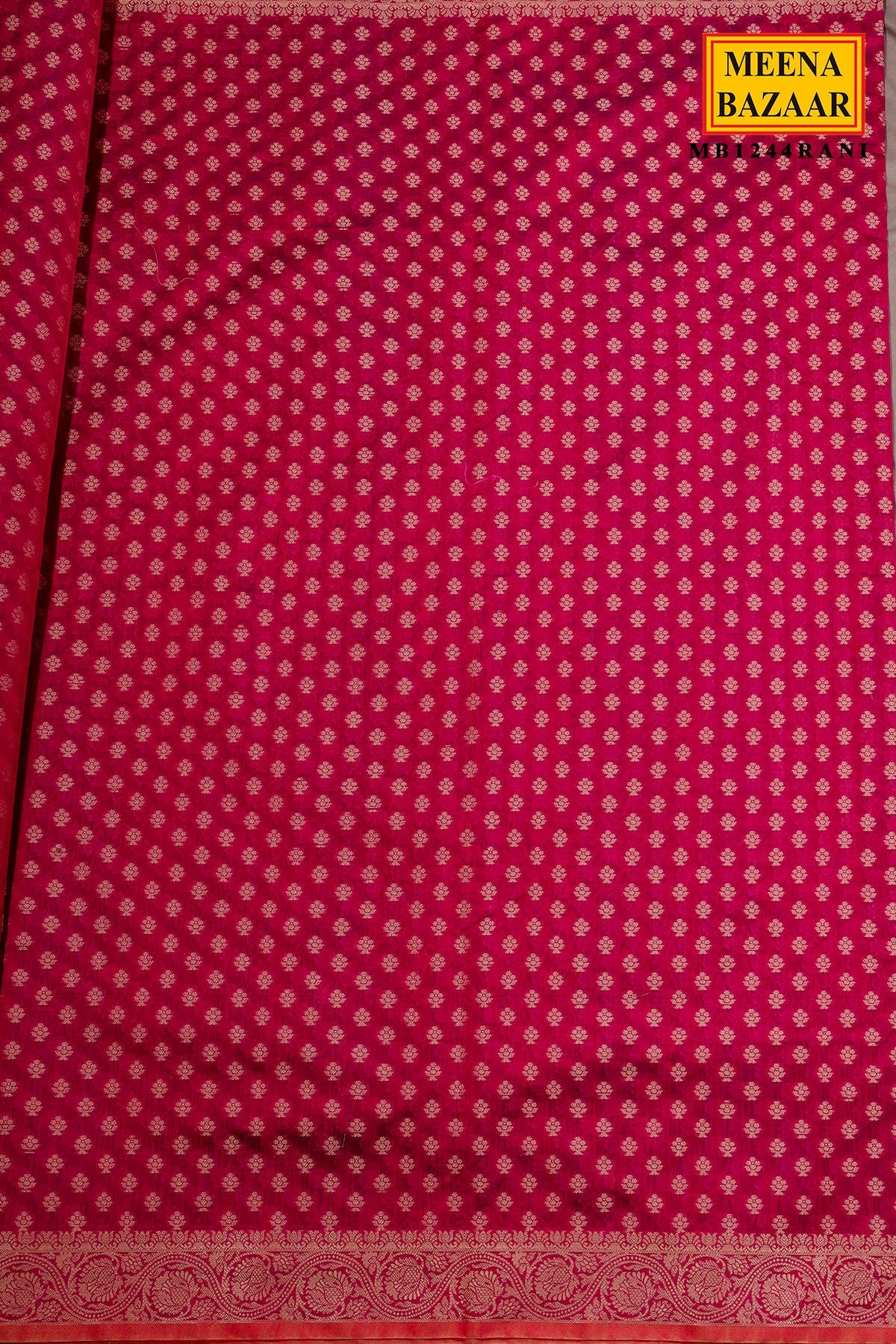 Rani Buti Woven Cotton Saree