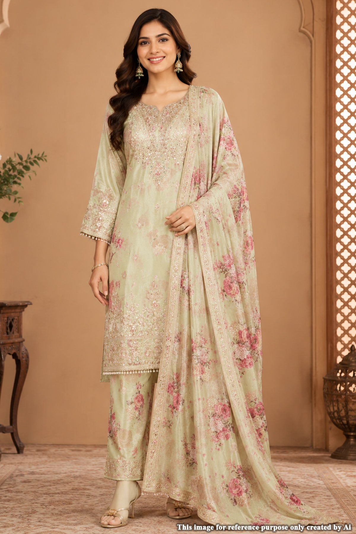 Pista Chinon Embroidered Suit