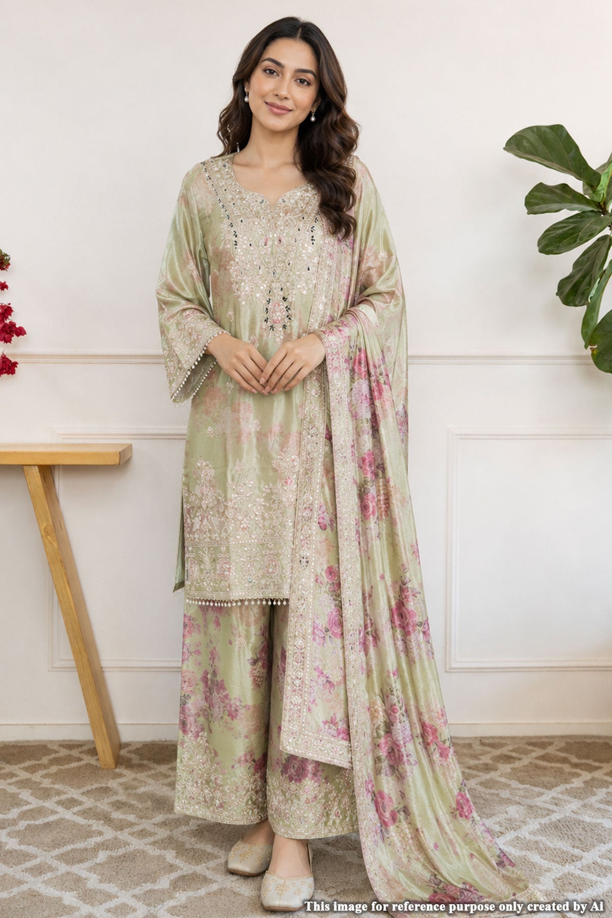 Pista Chinon Embroidered Suit