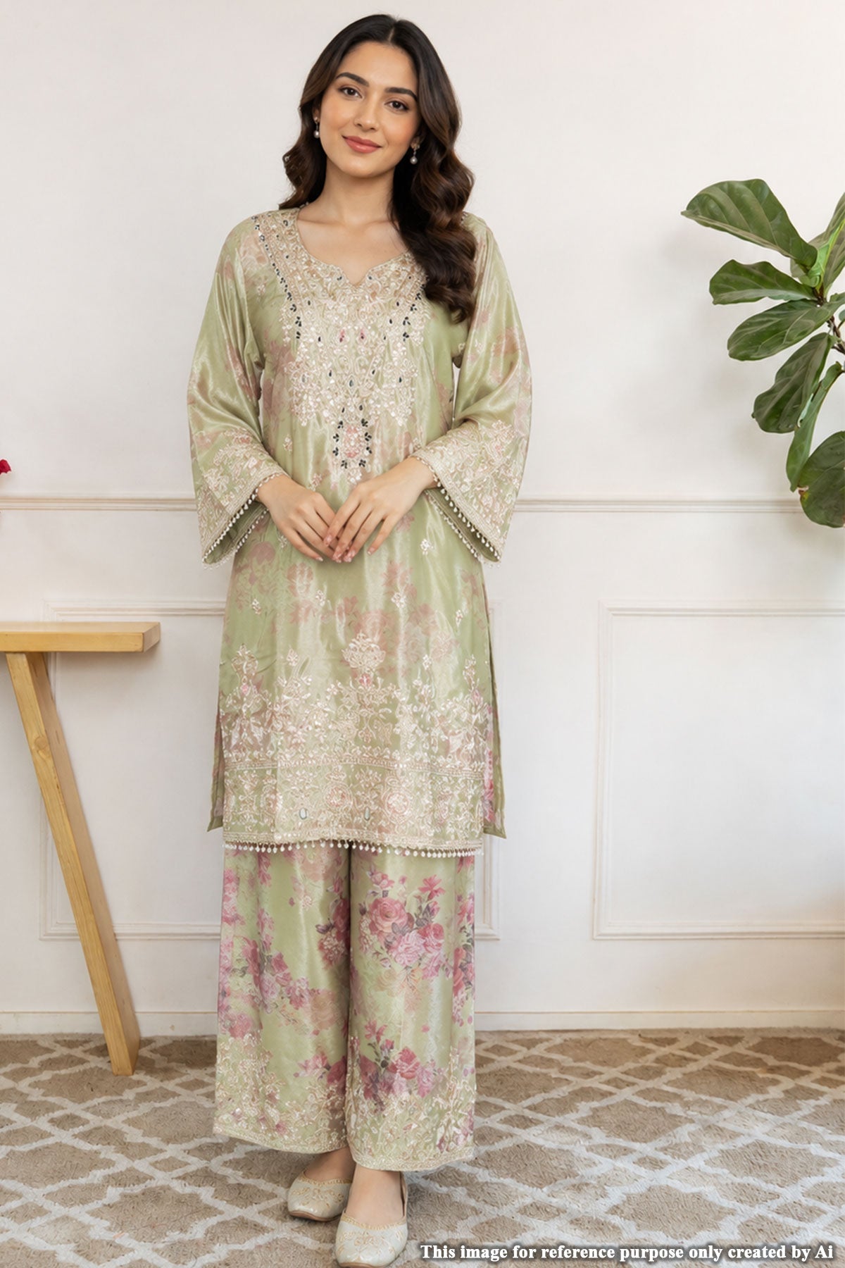 Pista Chinon Embroidered Suit