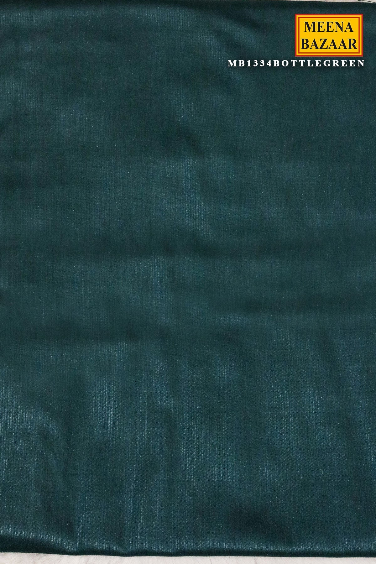 Bottle Green Chanderi Weaving Suit Set