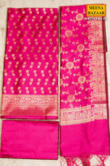 Rani Chanderi Weaving Suit Set