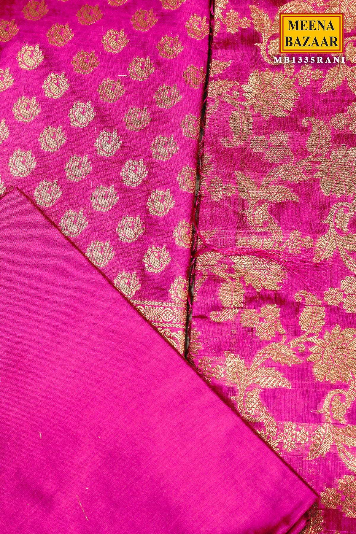 Rani Chanderi Weaving Suit Set