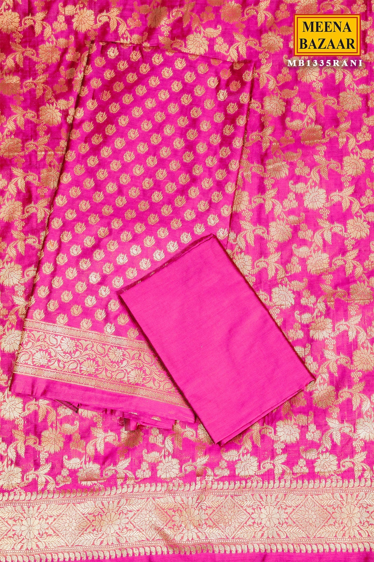Rani Chanderi Weaving Suit Set