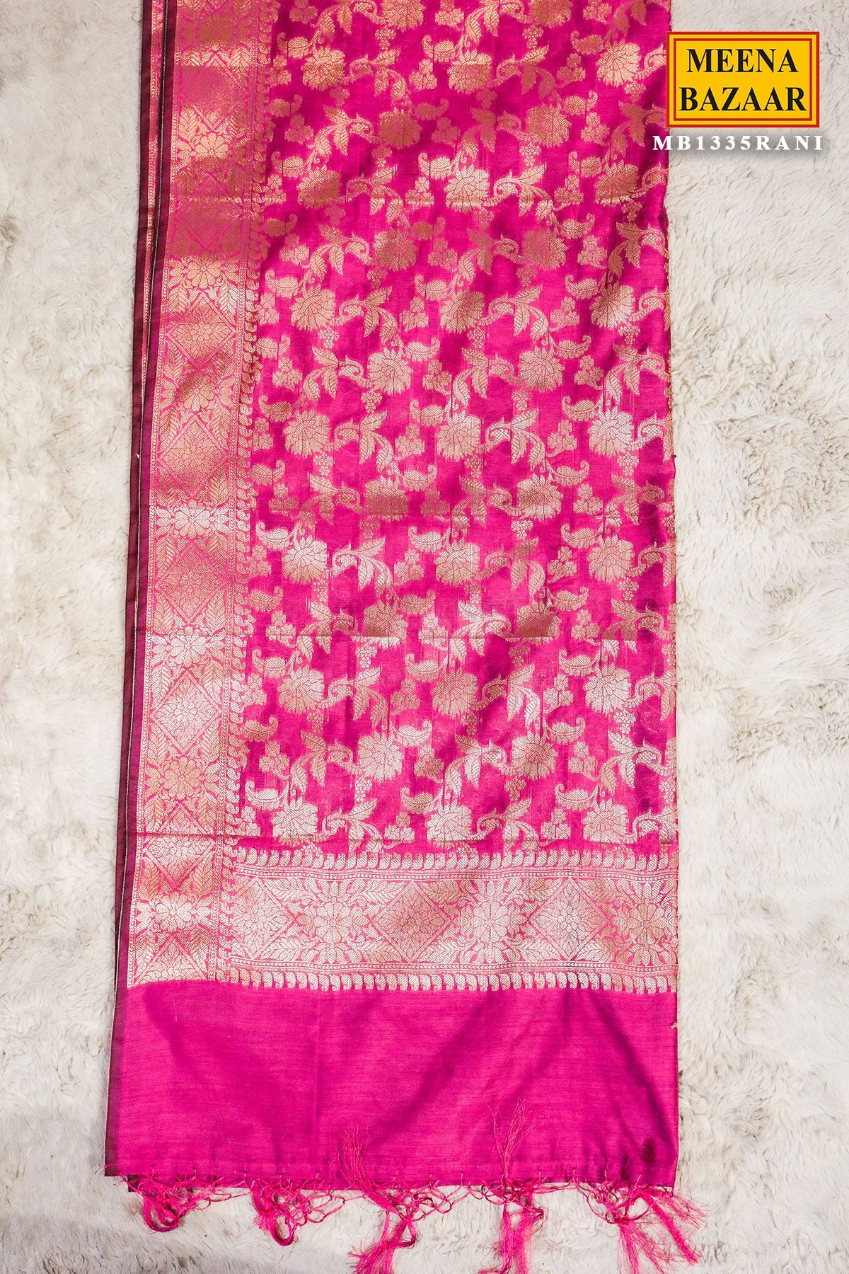 Rani Chanderi Weaving Suit Set