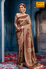 Tussar Silk Weaving Saree Elegant Festive & Traditional Wear