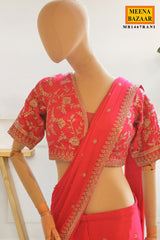 Rani Embellished Saree