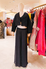 Embroidered Party Wear Indo Western Set