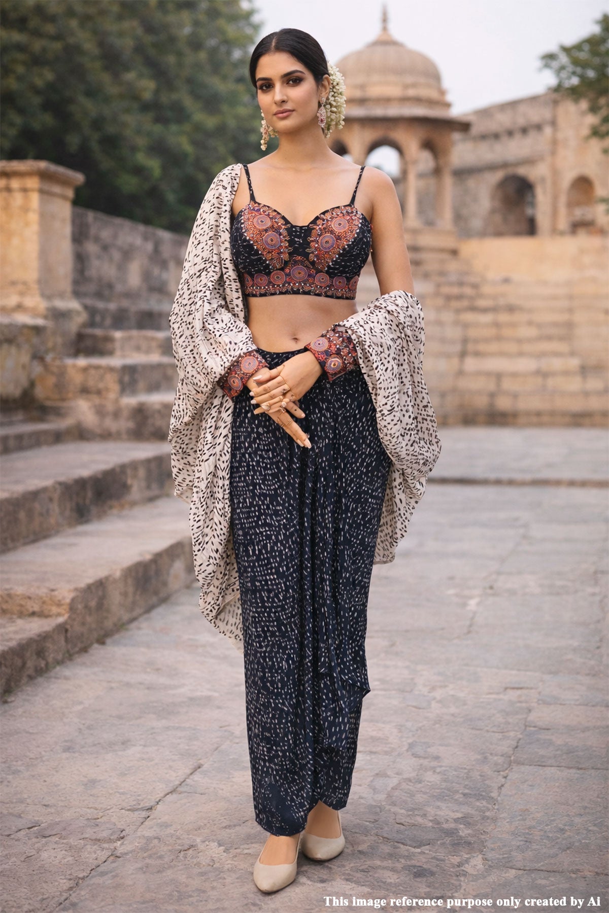 Bohemian Elegance In Black