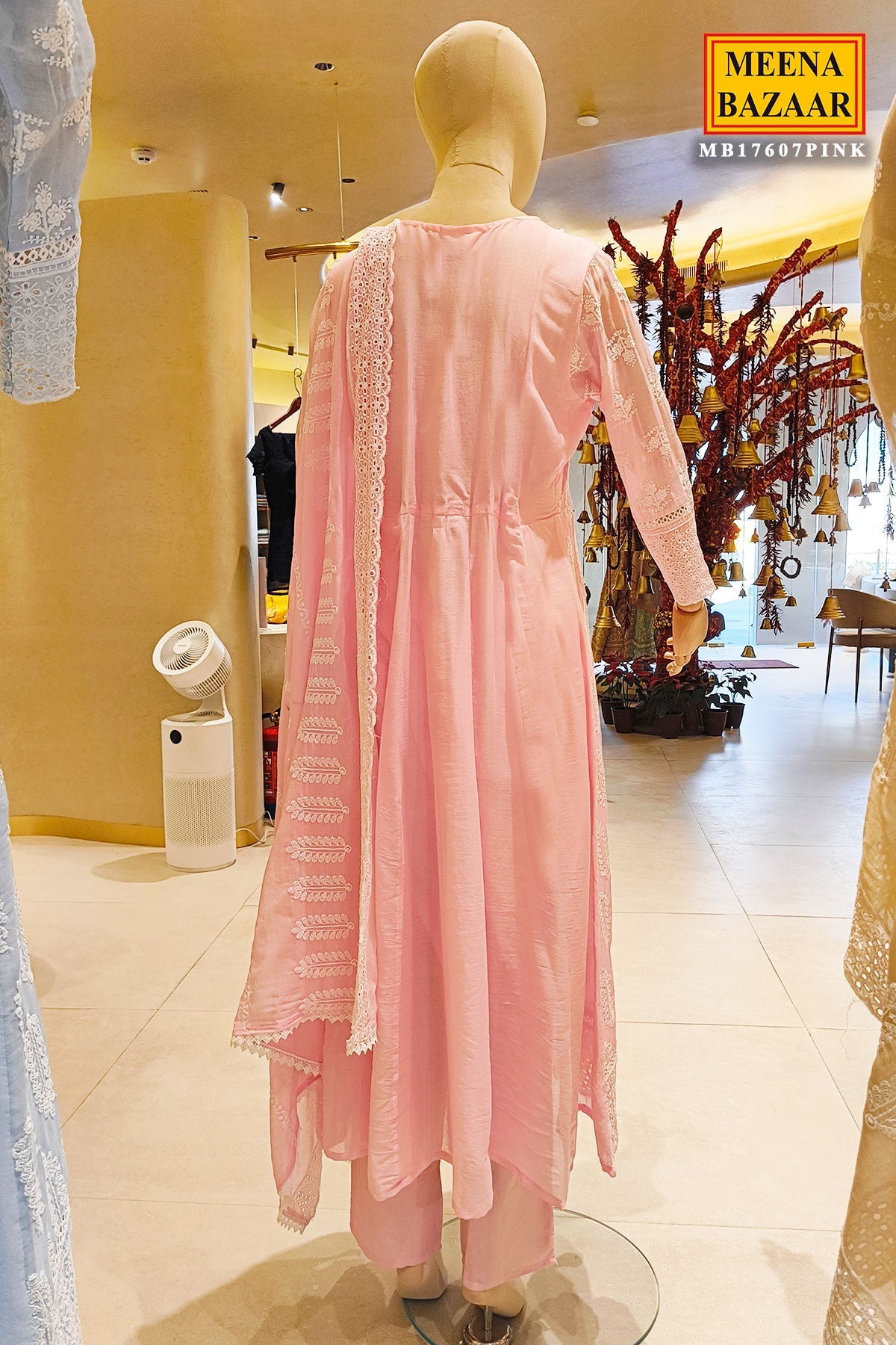 Summer Staple Pink Kurta Pant Set With Dupatta