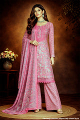 Rani Cotton Embroidered Unstitched Suit Set