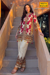 Tussar Crepe Embroidered Kurti