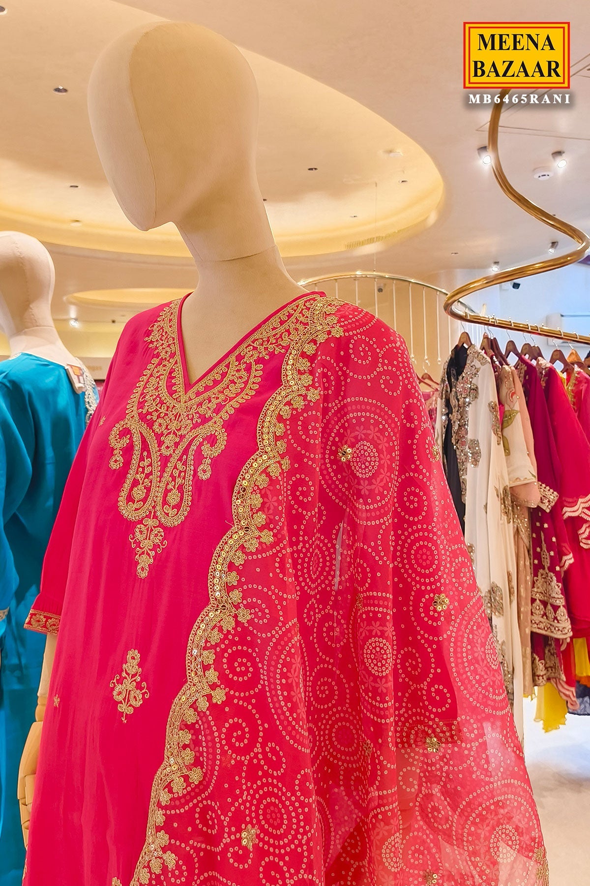 Rani Noor Embroidered Suit Set
