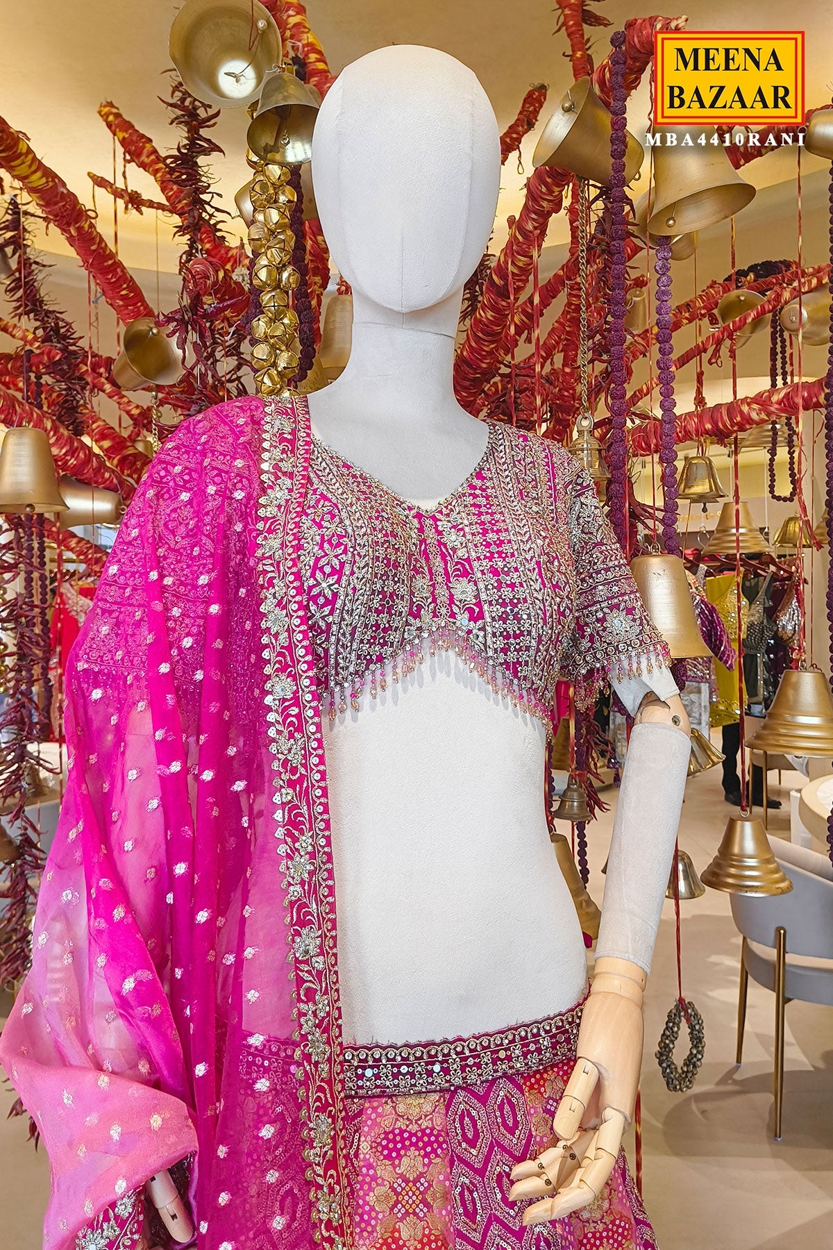 Rani Heavy Embroidery Lehenga Set