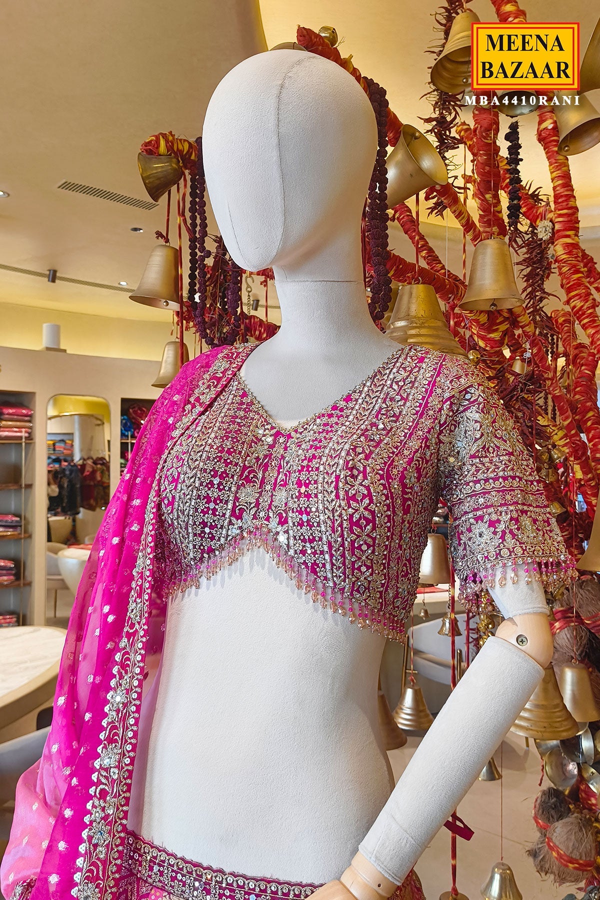 Rani Heavy Embroidery Lehenga Set