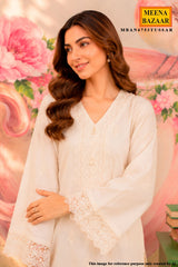 Tussar Cotton Embroidered Co-Ord Set