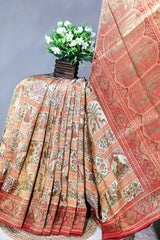 Tussar Silk Weaving Saree Elegant Traditional & Festive Wear