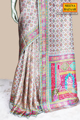 Tussar Silk Weaving Saree Elegant Traditional Silk Saree