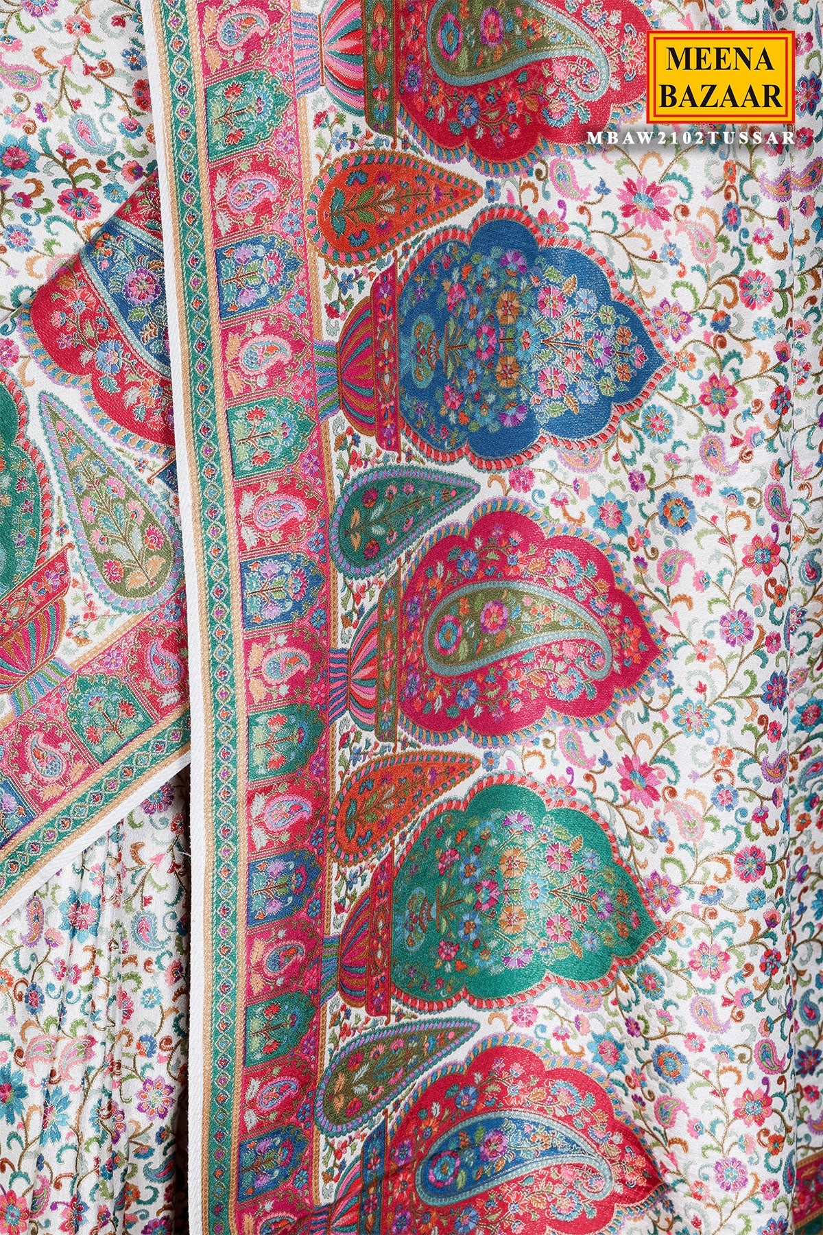 Tussar Silk Weaving Saree Elegant Festive & Wedding Wear