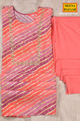 Pink Lightweight Kurti