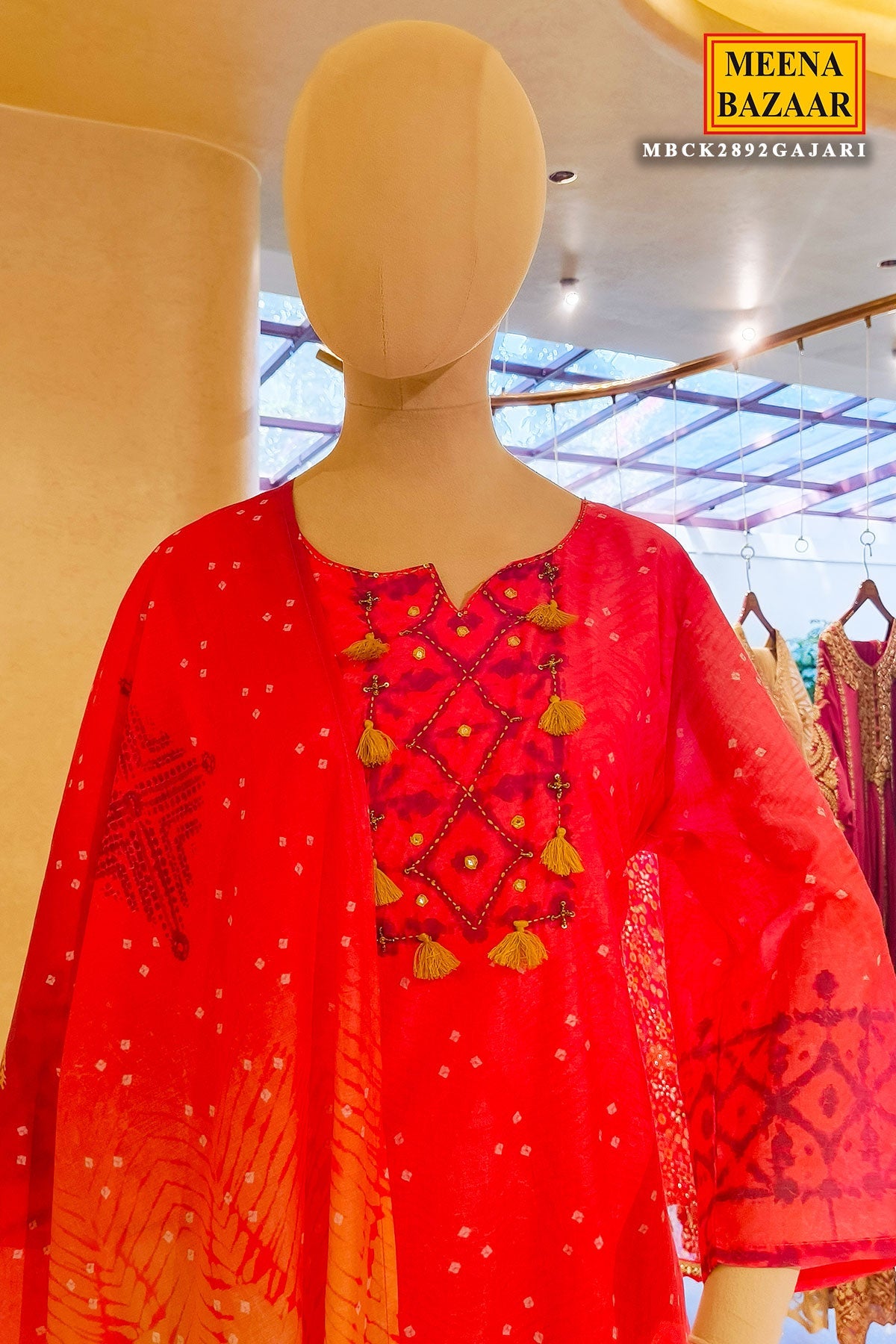 Radiant Gajari Festive Suit Set