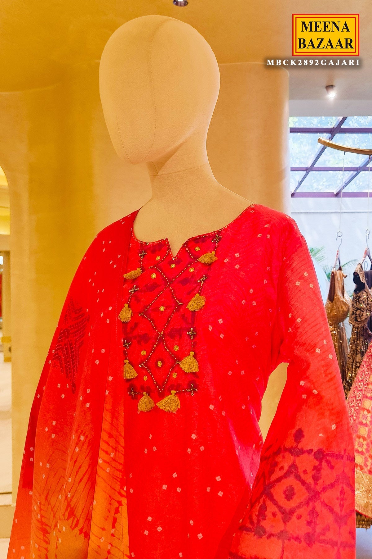 Radiant Gajari Festive Suit Set