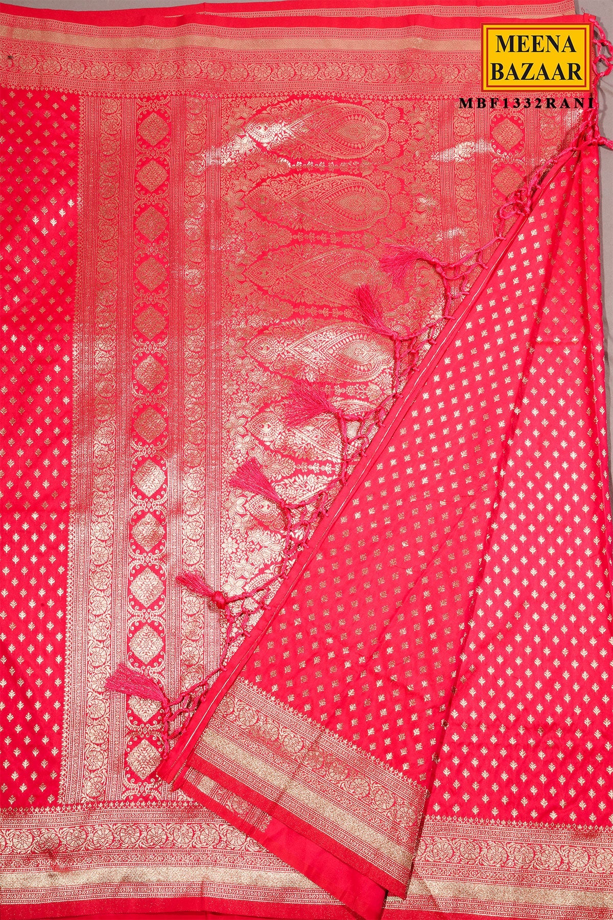 Rani Woven Silk Saree