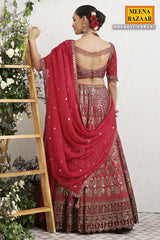 Rani Embroidered Georgette Lehenga