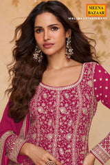 Rani Georgette Embroidered Gown