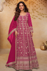 Rani Georgette Embroidered Gown