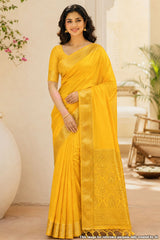 Mayuri Mango Silk Weaving Saree