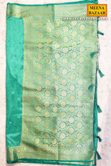 Mayuri Sea Green Silk Weaving Saree