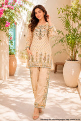 Elegant Floral Embroidered Kurta Set