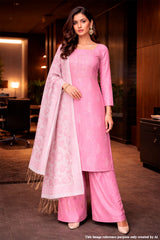 Rani Embroidered Cotton Unstitched Suit – Elegant Ethnic Wear