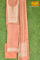 Rust Kurta Set with Printed Dupatta