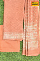 Rust Kurta Set with Printed Dupatta