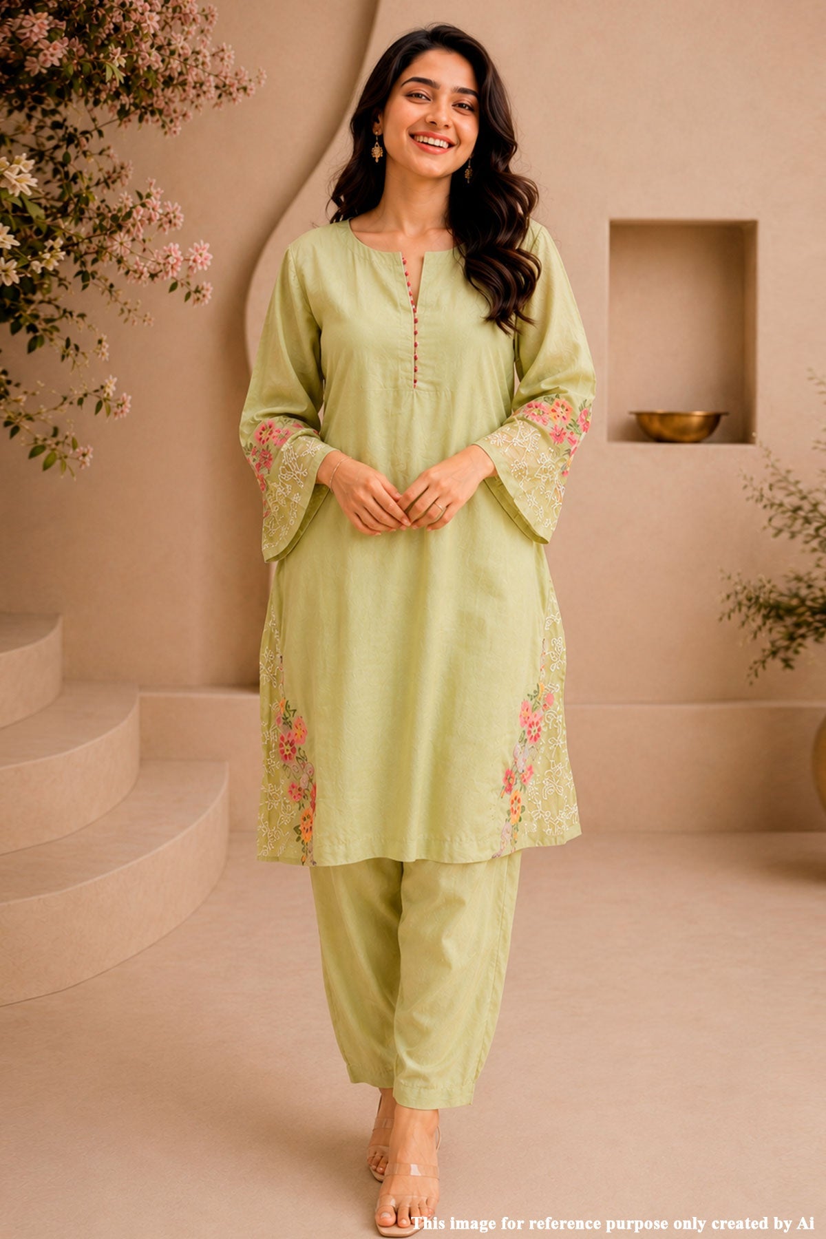Pista Embroidered Co-ord Set