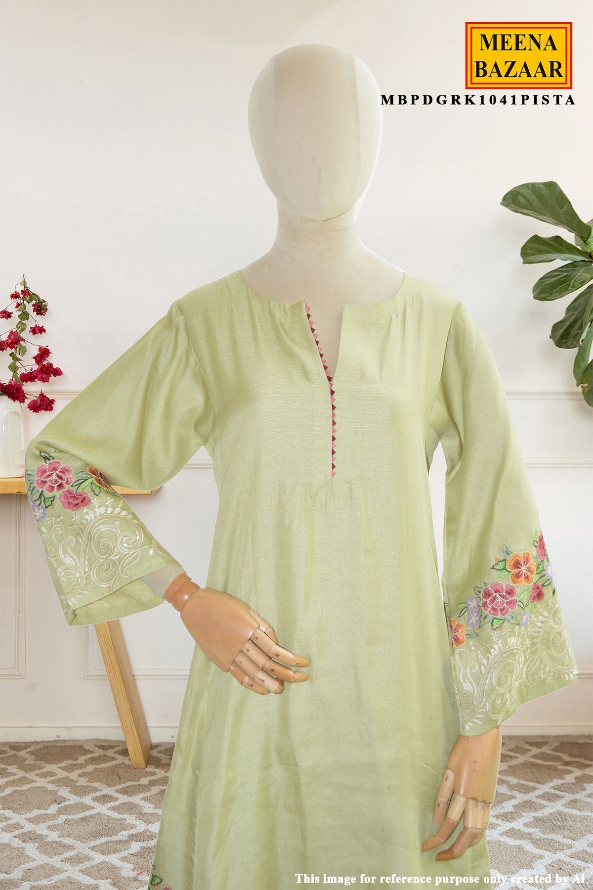 Pista Embroidered Co-ord Set